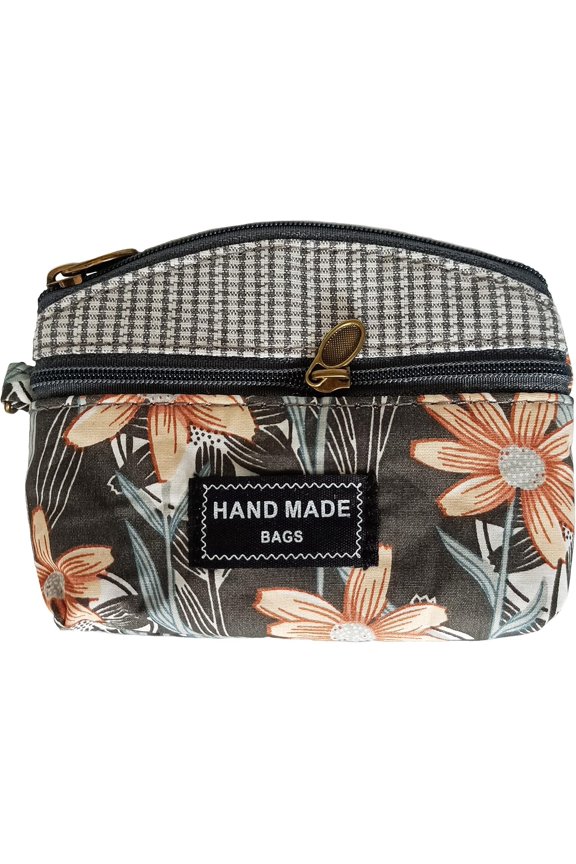 Purse for Women Cute Small Wallets Change Purse  Pouch (dark grey)