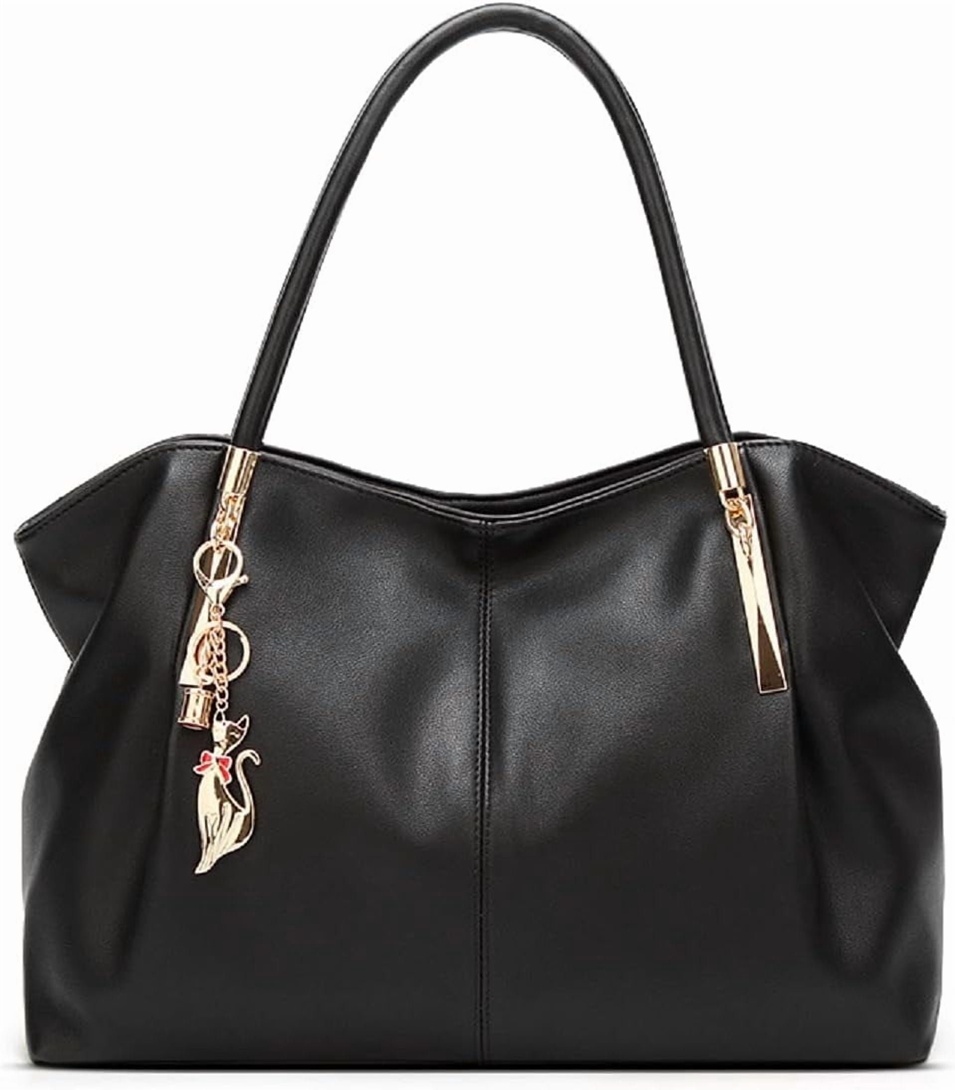 Purses and Handbags for Women Crossbody Bags Rivet Satchels PU Leather Shoulder Bags Retro Top-Handle Bags Totes