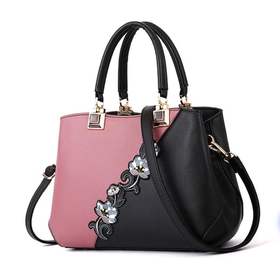Purses and Handbags for Women Embroidery Top Handle Satchel Fashion Ladies Shoulder Bag Tote Purse Messenger Bags