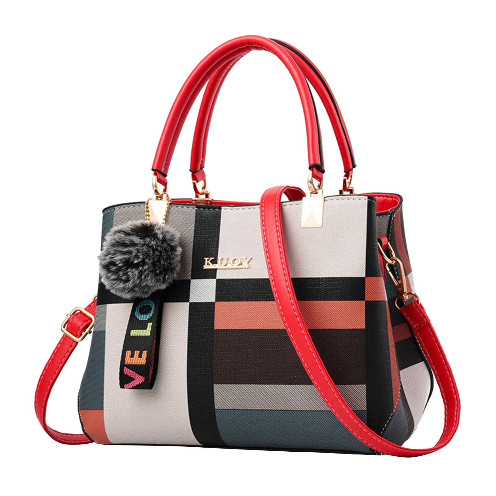 Purses and Handbags for Women Fashion Crossbody Bags Ladies PU Leather Top Handle Satchel Shoulder Tote Bags