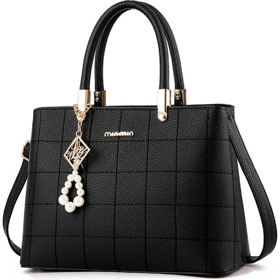 Purses and Handbags for Women PU Leather Top Handle Satchel Ladies Shoulder Tote Bags