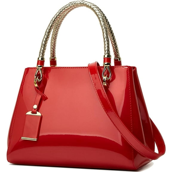 Purses and Handbags for Women PU Leather Top Handle Satchel Ladies Shoulder Tote Bags