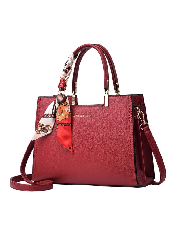 Purses and Handbags for Women Stylish Tote Shoulder Satchel Bag PU Leather Crossbody Top Handle Bags