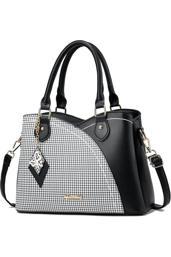 Purses and Handbags for Women Tote PU Leather Ladies Satchel Top Handle Crossbody  Bag | PU Leather, Ladies, Top Handle, Crossbody