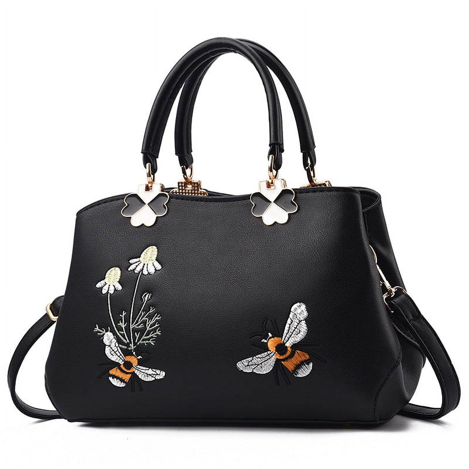 Purses and Handbags for Women, Tote Shoulder Bag Leather Satchel Top Handle for Ladies