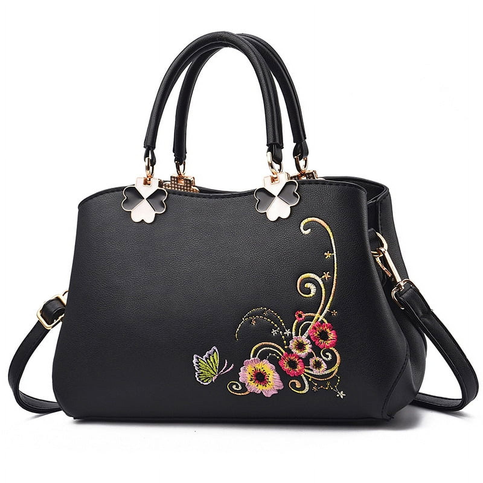 Purses and Handbags for Women, Tote Shoulder Bag Leather Satchel Top Handle for Ladies