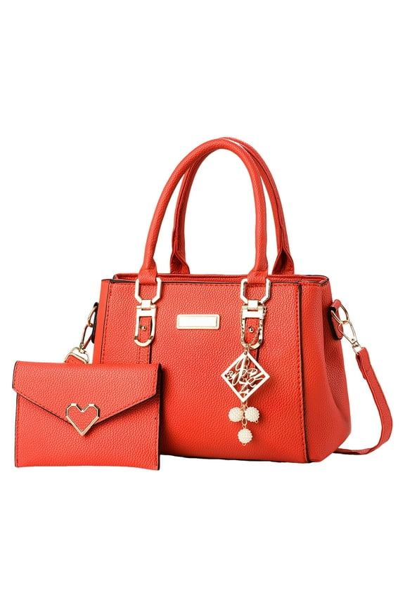 Purses and Handbags for Women Tote Shoulder Bag Satchel Black Purse PU Leather Top Handle for ladies