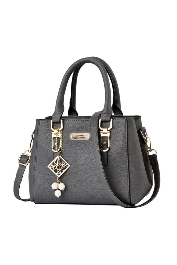 Purses and Handbags for Women Tote Shoulder Bag Satchel Black Purse PU Leather Top Handle for ladies
