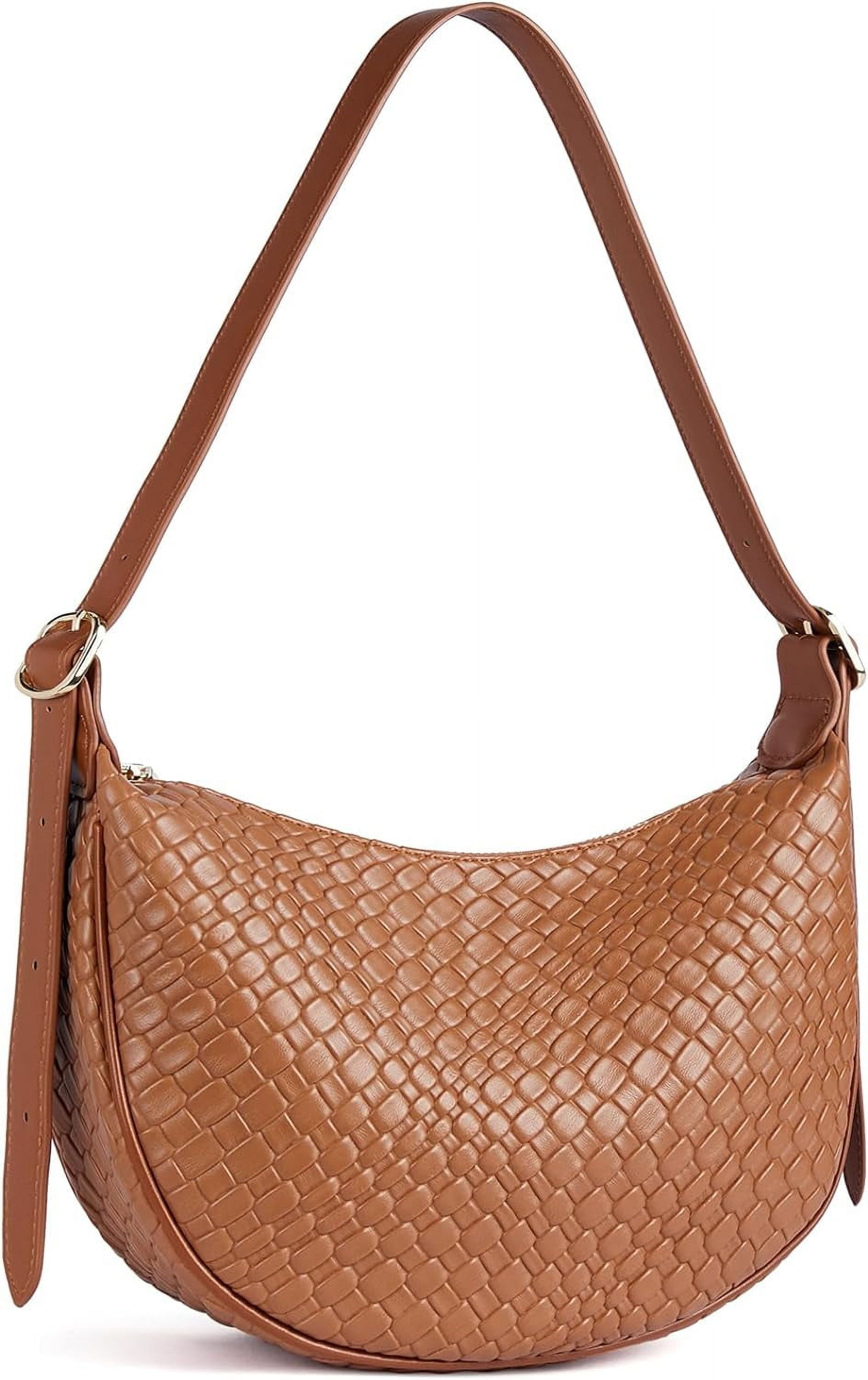 Purses for Women Small Crossbody Bags Crescent Shoulder Bag Hobo Handbag with Adjustable Strap