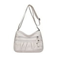 thumbnail image 1 of Purses for Women Soft PU Leather Shoulder Bag Ladies Crossbody Purse and Handbags Lightweight Pocketbook White, 1 of 6