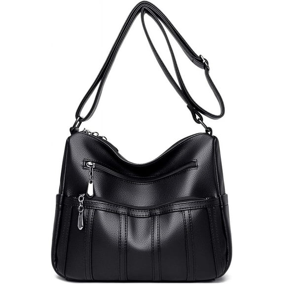 Purses for Women,Soft PU Leather Shoulder Bags Designer Handbags Ladies Hobo Bag, Crossbody Purse Pocketbooks