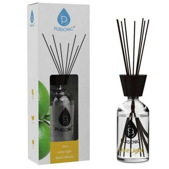 Pursonic 100 ml Reed Diffuser Lime Light
