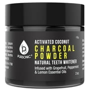 Pursonic Activated Coconut Charcoal Powder Natural Teeth Whitener
