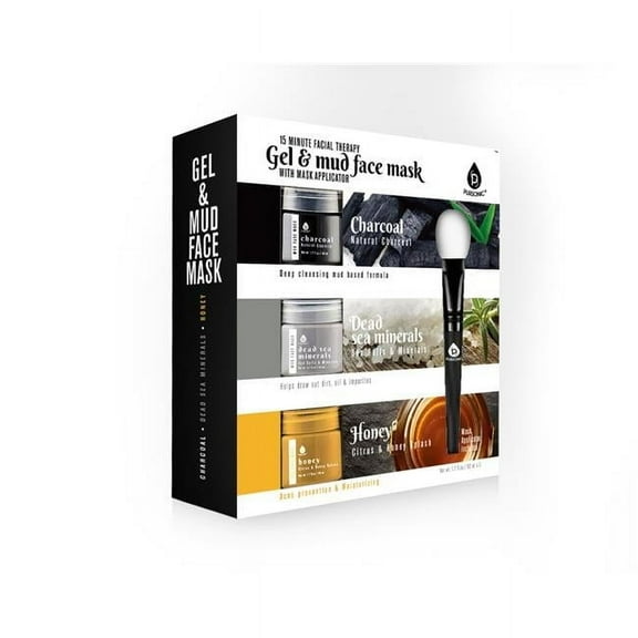 Pursonic Face Mask with Applicator - Pack of 3