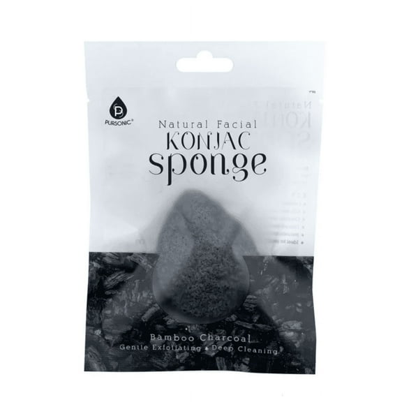 Natural Bamboo Charcoal Konjac Sponge