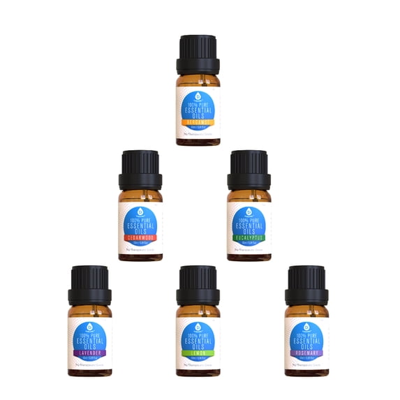 Pursonic Pure 6 Pack Essential Aroma Oil Blends