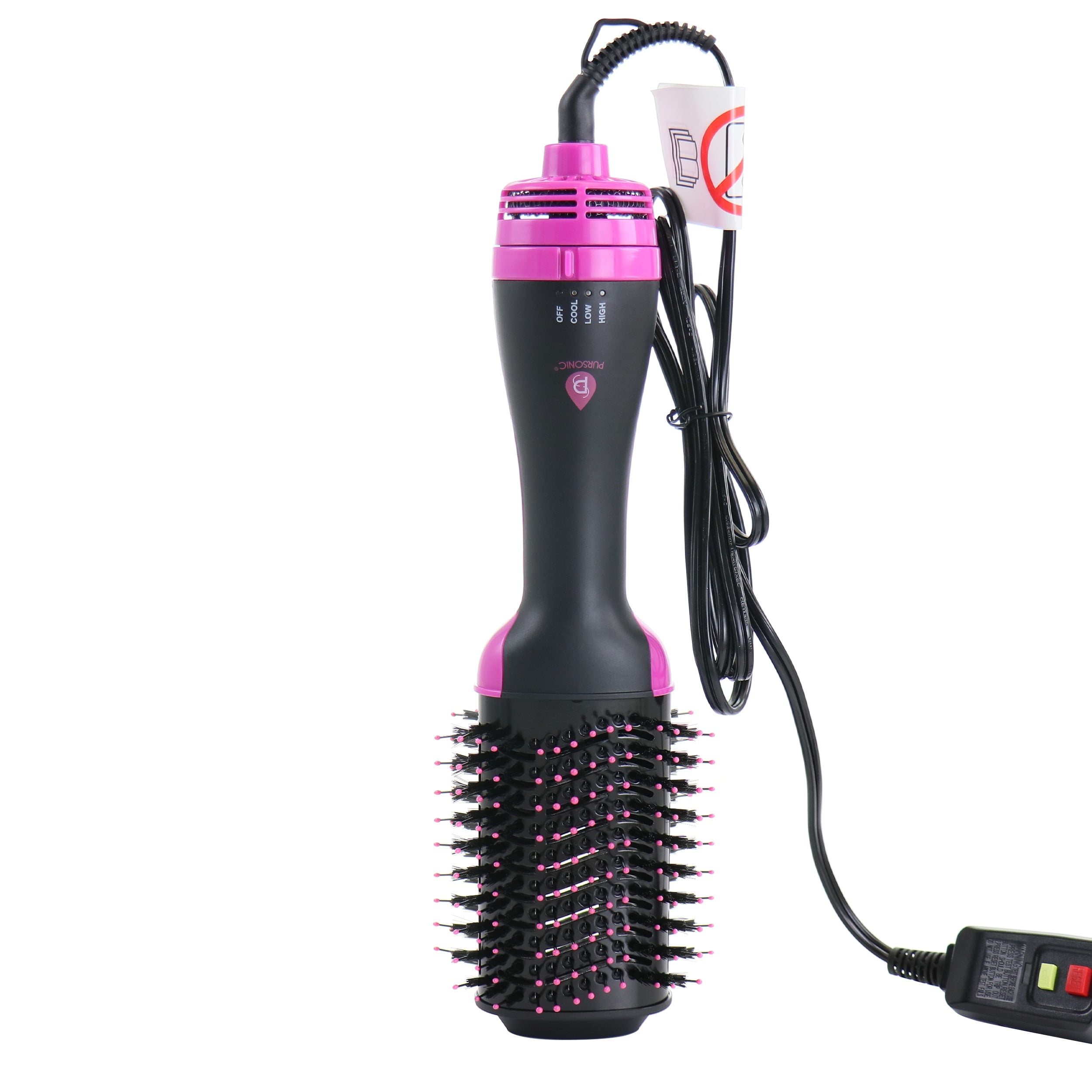 Pursonic One Step Hair Dryer & Volumizer Brush - Walmart.com