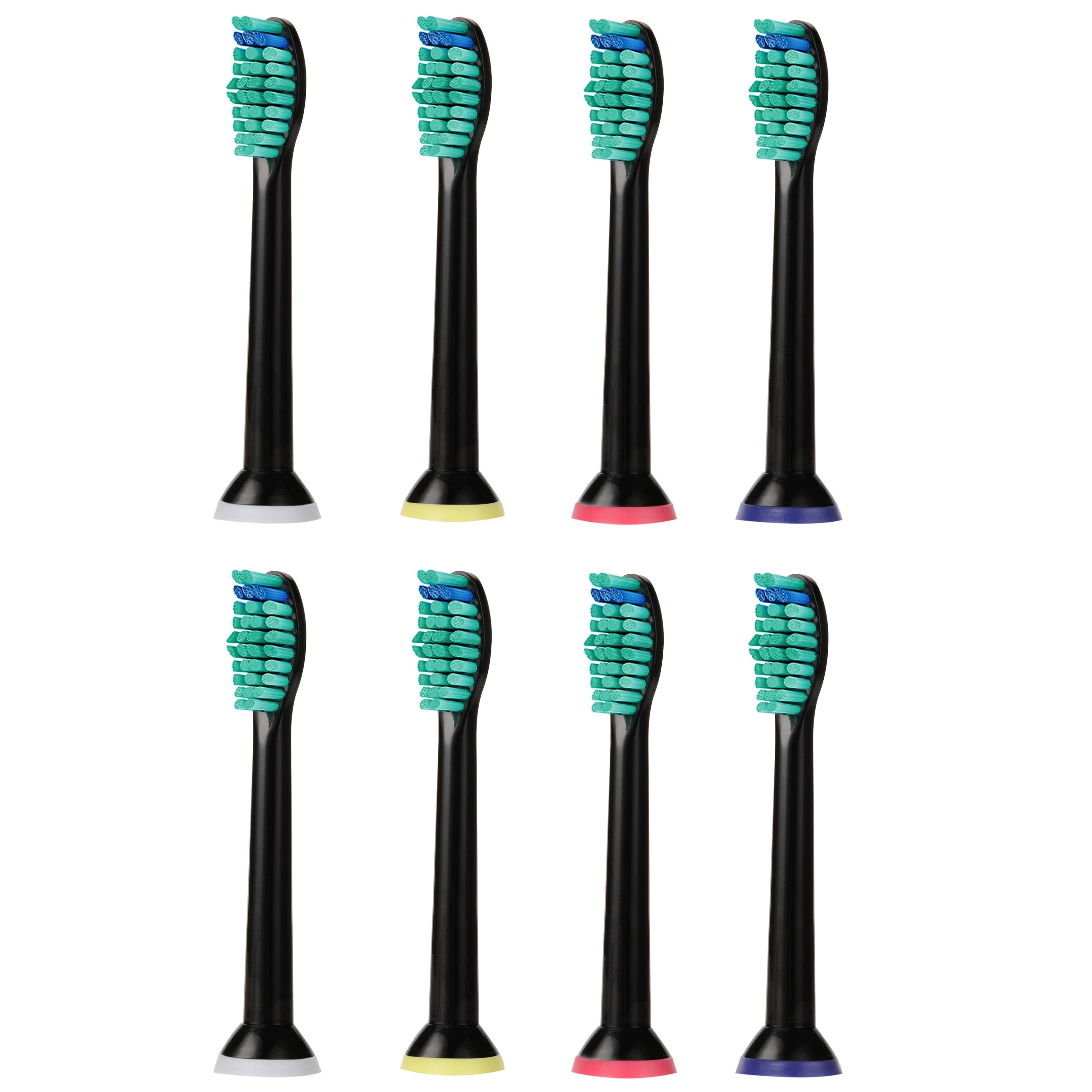 Pursonic replacement toothbrush heads 8pack, replaces philips sonicare