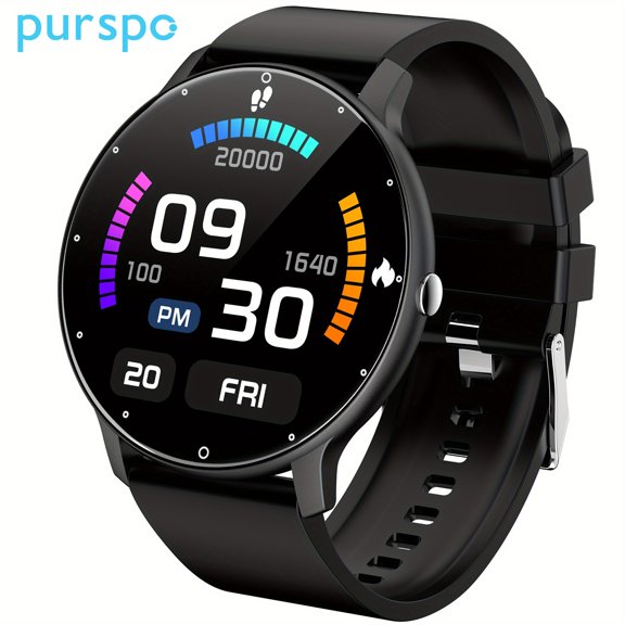 Purspo Smart Watch (Making/Answer Call) for Women Men, Wireless Calling Smartwatch with Multi-Sport Mode, Weather Forecast, Ai Voice Control,Sport Watch Compatible for iPhone And Android Phones