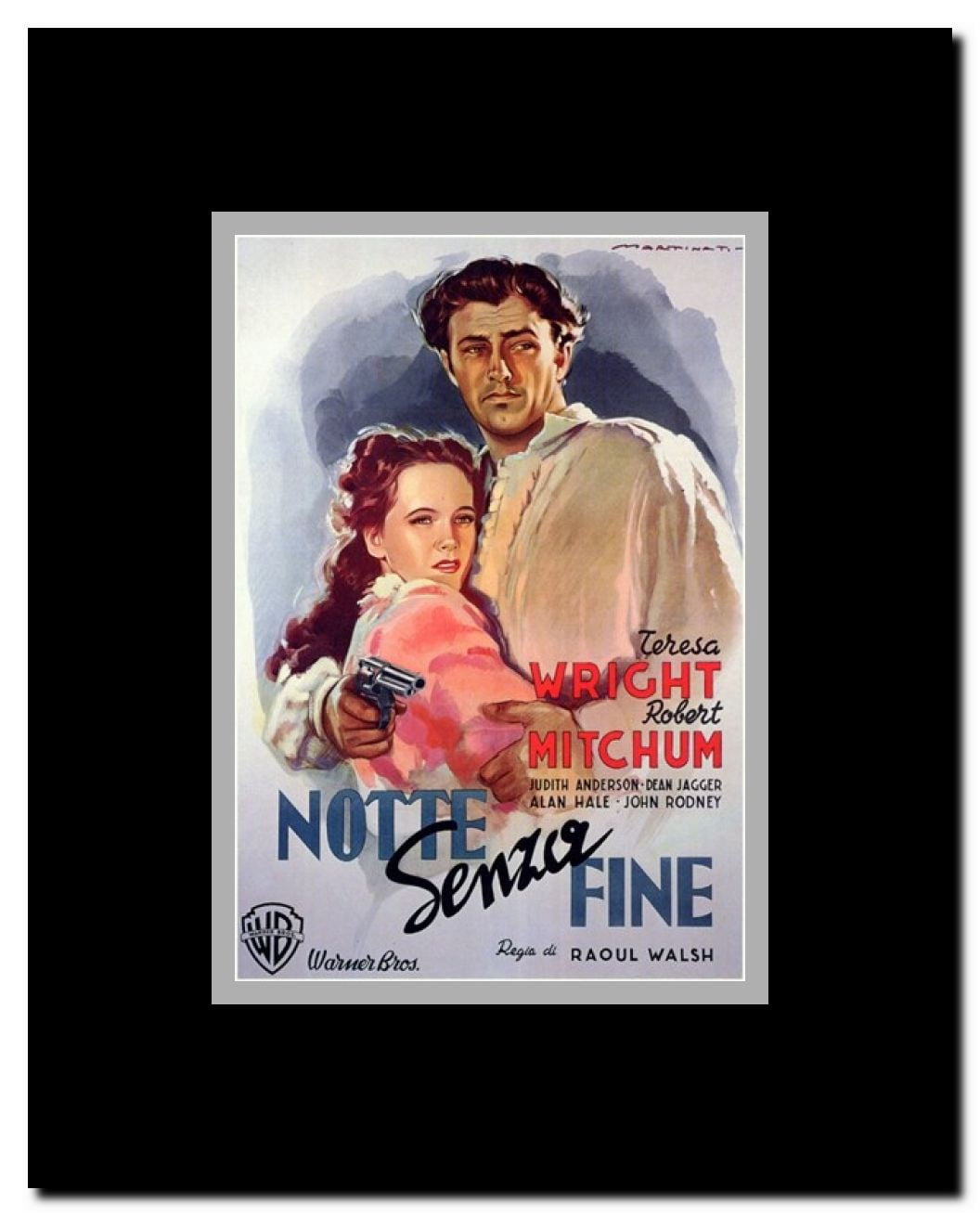Pursued Framed Movie Poster