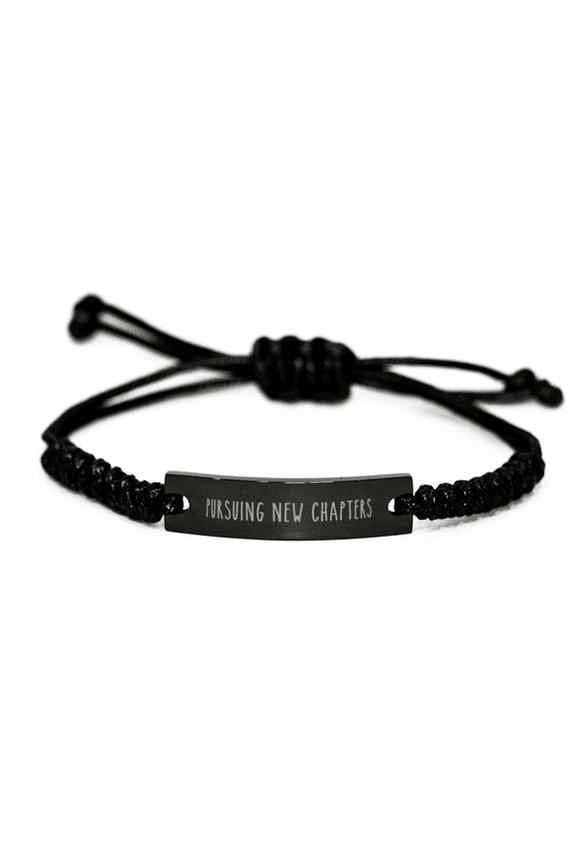 Pursuing new chapters Bracelet Mental Health Suicide Awareness Survivor Prevention Bracelet Motivational Quote