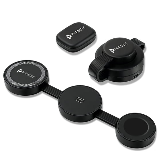 Pursuit 3 in 1 Wireless Charging Station, Fast Charging Dock Stand,Idea Gifts