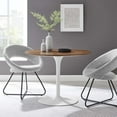 thumbnail image 1 of Pursuit 40" Dining Table in Walnut White, 1 of 7