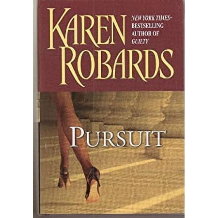 Pursuit Large Print by Karen Robards (Hardcover)
