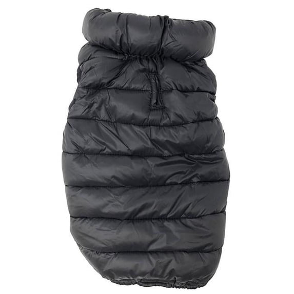 Pursuit Quilted Ultra-Plush Thermal Dog Jacket, Black - Extra Small