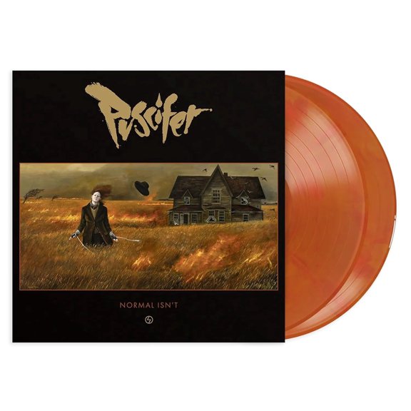 Puscifer: Normal Isn't - Indie Exclusive Double Vinyl Record Album - Orange Swirl Colored Records - Music & Performance - Vinyl Records & LPs