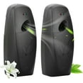 thumbnail image 1 of Puseky 2 Packs Automatic Air Freshener Spray Dispenser, Wall Mounted Fragrance Dispenser, Standing Aerosol Sprayer for Home Indoor Bathroom Hotel Office, Black, 1 of 13
