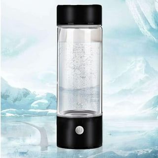 ionBottles - Rechargeable Glass and Stainless Steel Hydrogen Generator Water  Bottle SPE and PEM Technology Water Ionizer Chlorine Free : : Home  & Kitchen