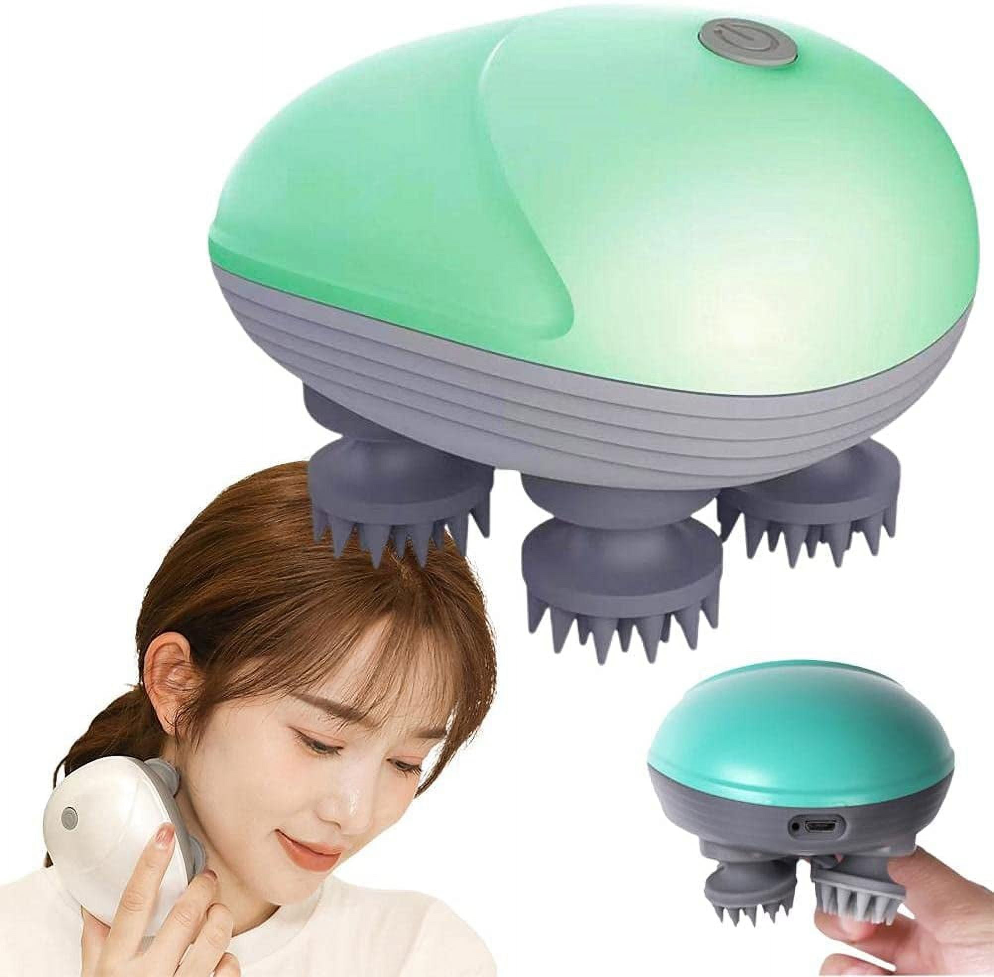 Puseky Pet Massager, Scalp Massager for Pet Handheld Electric Cat