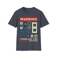 thumbnail image 1 of Push All Elevator Buttons Elevator Graphic Novelty Unisex Softstyle T-Shirt, 1 of 6
