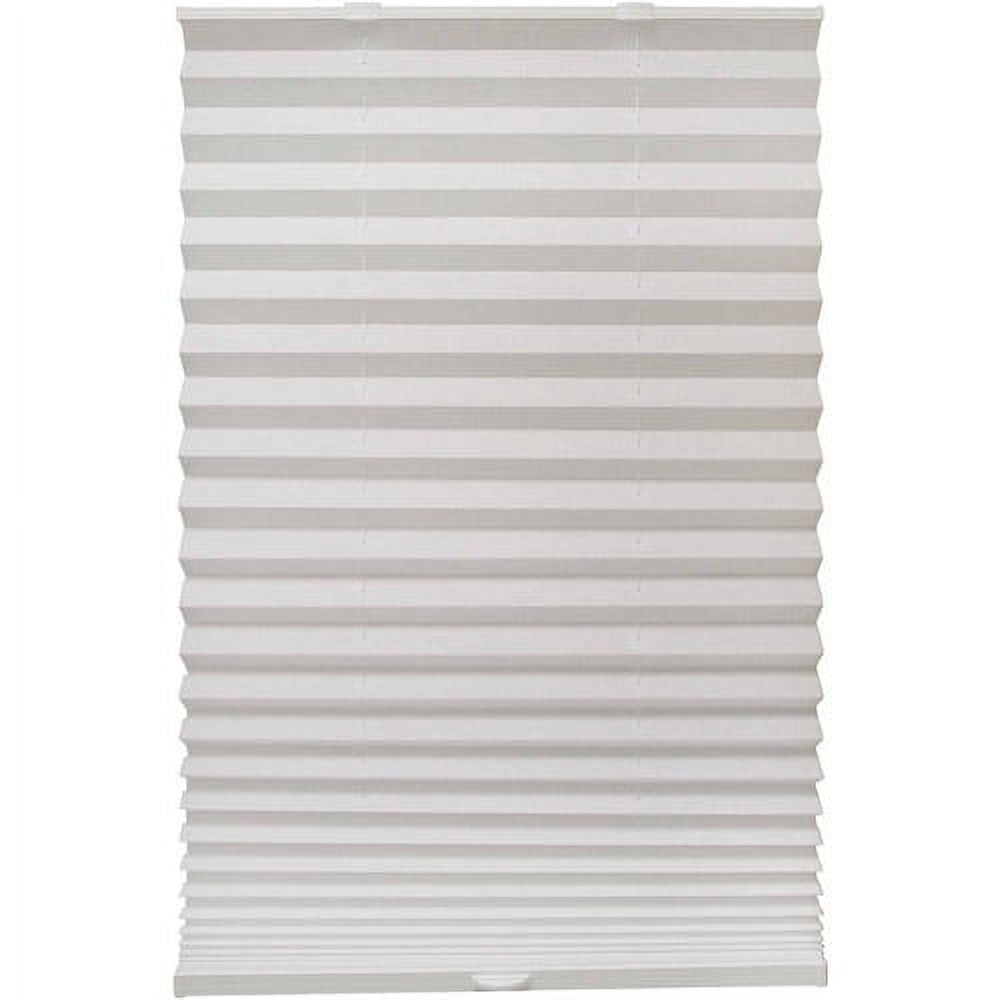 Push And Glide Cordless Pleated Shades