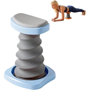 Push Up Assist Trainer with Strong Spring Support, Multi-Functional Core Exercise Equipment for Planks and Squats, Anti-Slip Push-Up Helper for Home Gym Workouts(Blue)
