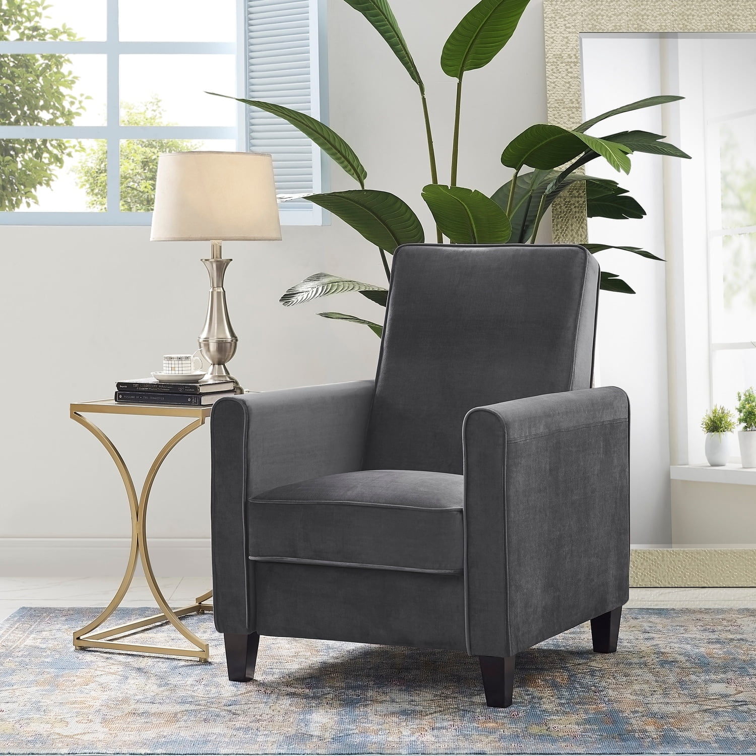 Small push back recliner chair hot sale