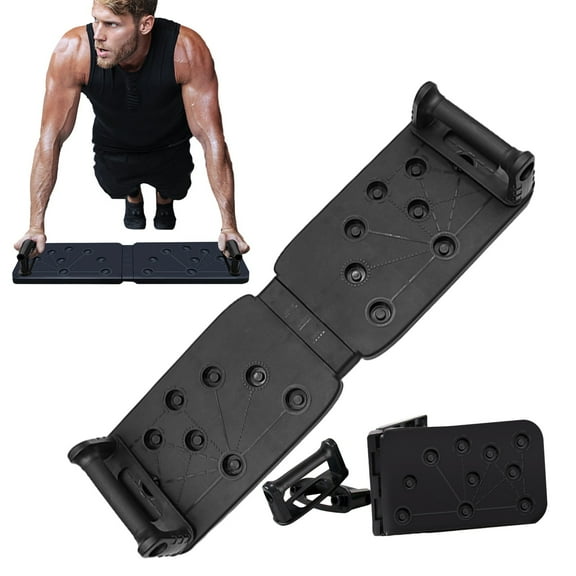 Push Up Board under $5! Yannianjz Push Up Board for Home Workout, Adjustable Floor Chest Training Board for Strength Exercise, Portable Fitness Equipment for Men, Women, Beginners