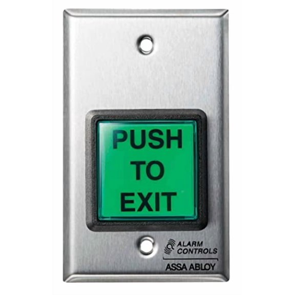 Push Button, 5 in. H, w/Face Plate$$Electrical