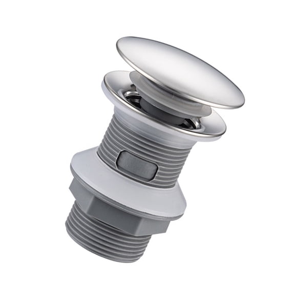 Push Button Bathroom Sink Plug Kitchen Bath Drain Stopper Basin Sink Bounce Type Drain Waste Stopper Easy To Cleans