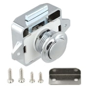 Push Button Catch Lock for Cupboard Doors,Motorhome Cabinet Latch Knob,RV Caravan Yacht Furniture Hardware
