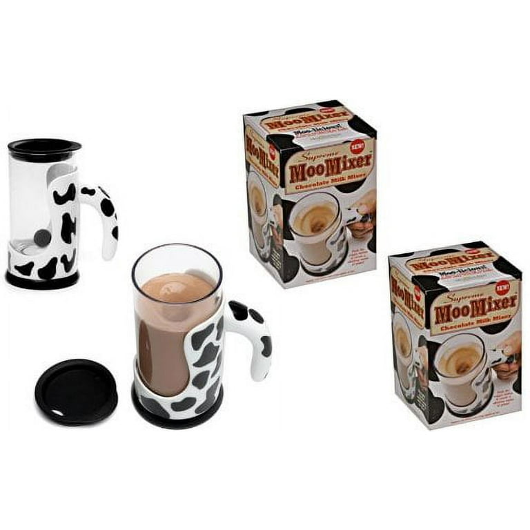 Push Button Chocolate Milk Mixer, Pack of Two