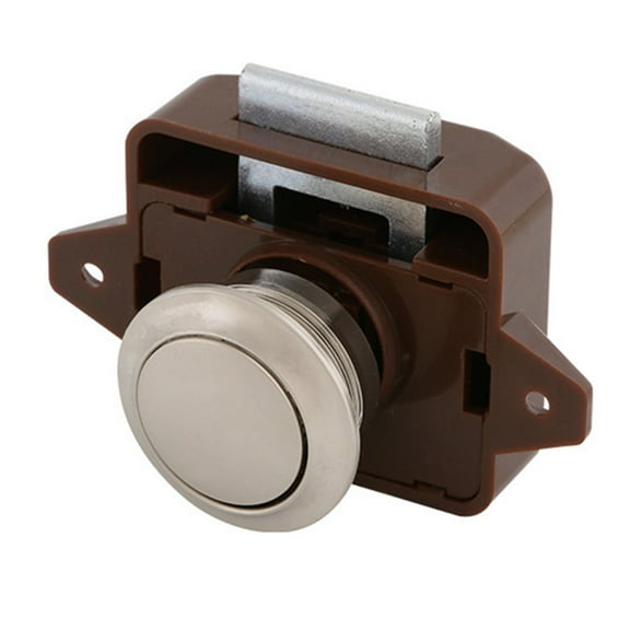 Push Button Drawer Cupboard Cabinet Rv Caravan Catch Latch Knob Handle Locks
