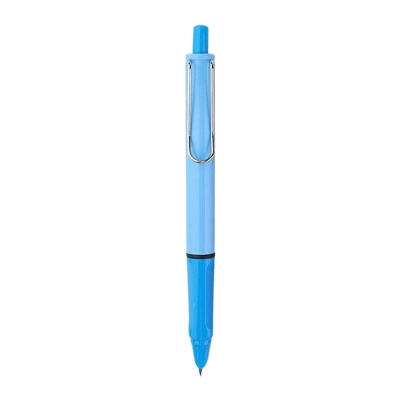 Push Button Fountain Pen 0.38mm Fine Nib, for Campus Writing Practice and Office Daily Note Taking, Refillable Ink Bag Pen for Consistent Writing Use