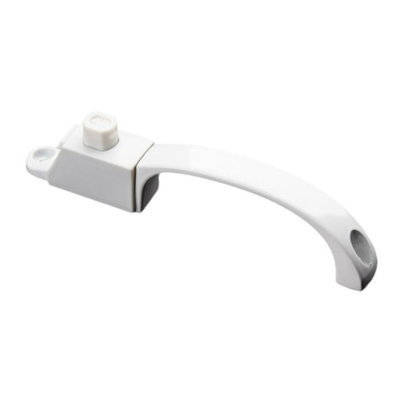 Push Button Handle Secure Latch Door Attachment with Easy Push to Open for Modern Home and Office Security