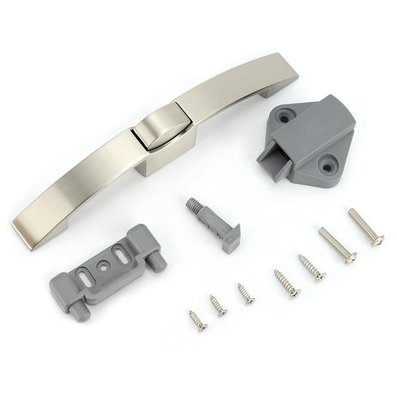 Push Button Pull Catch Design, Model P08-160-SN Snap-N-Lock Cabinet Door Drawer Latches for RV Furniture