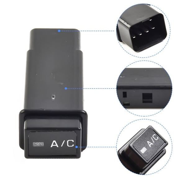 Push Button Switch A/C System Switch Auto Accessories Car Air ...