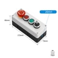 thumbnail image 1 of Push Button Switch Control Box 22Mm Inching With Button Waterproof And Dustproof, 1 of 7