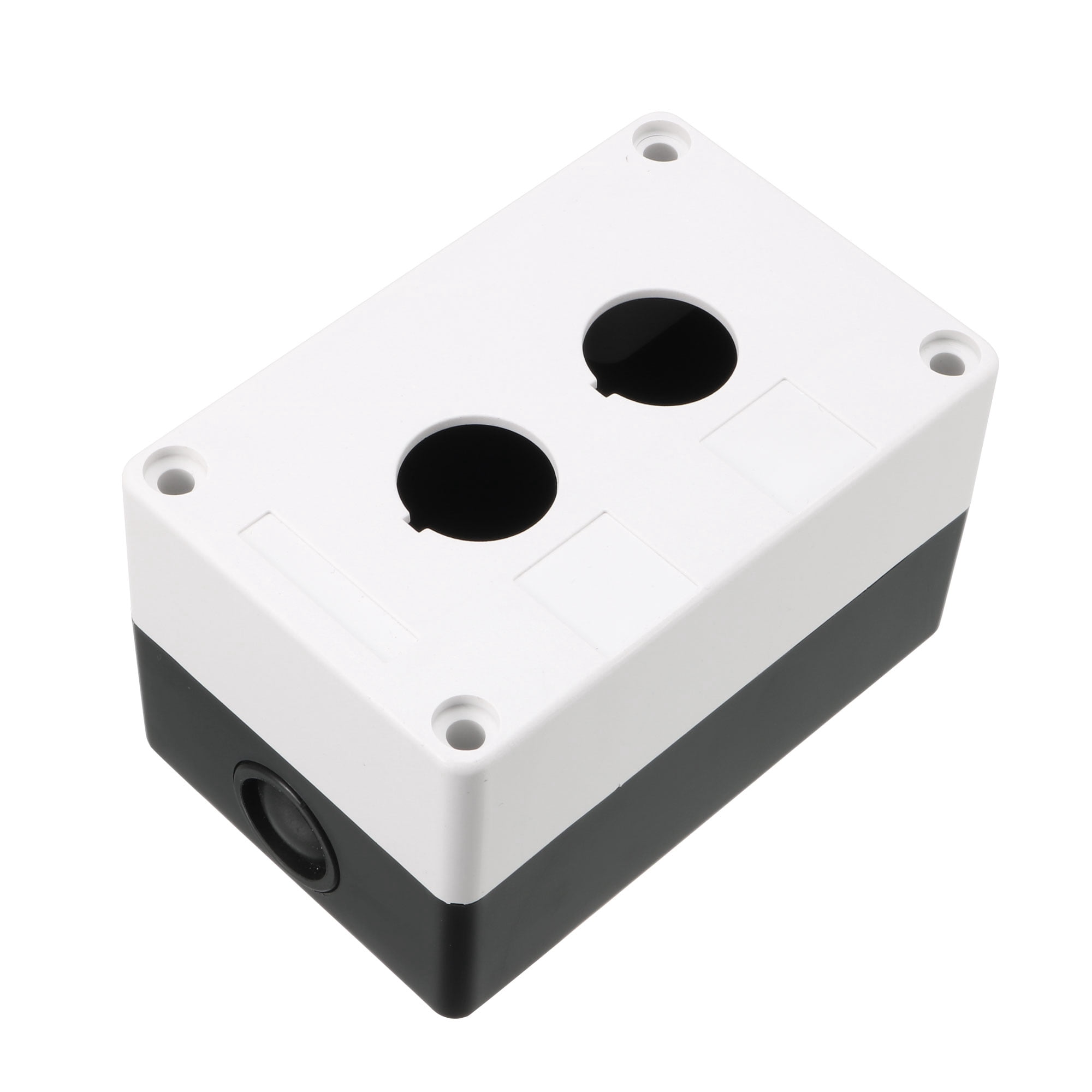Push Button Switch Control Station Box 22mm 2 Button Holes Waterproof ...