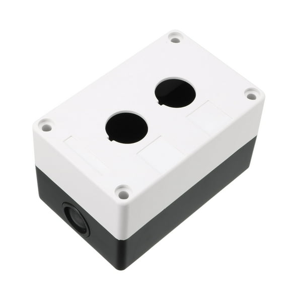 Push Button Switch Control Station Box 22mm 2 Button Holes Waterproof